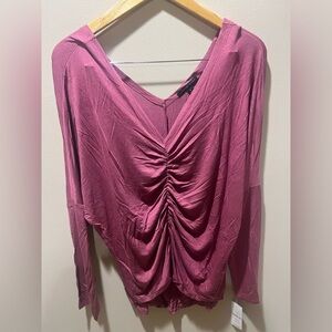 Signature Studio Fuchsia Long Sleeve Top